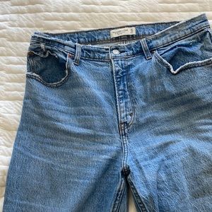 Abercrombie blue jeans